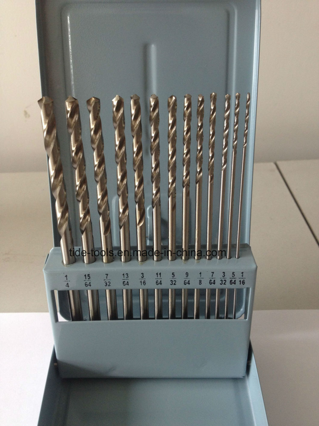Metric and Inch Straight Shank Twist Drill Set